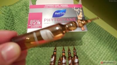 Ампулы против выпадения волос Phyto Phytoсyane фото