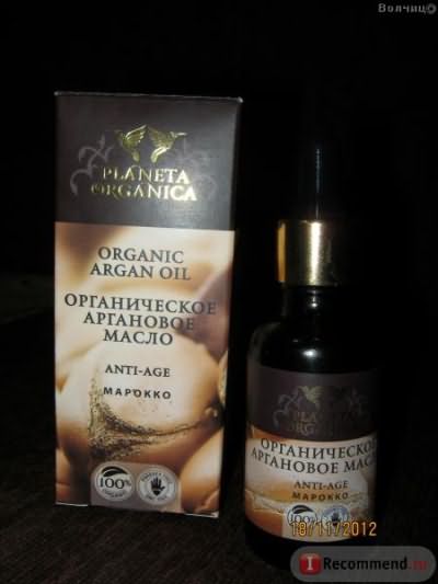 Масло Planeta Organica Органическое Аргановое масло 100 % фото