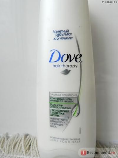 Бальзам - ополаскиватель Dove Repair therapy Контроль над потерей волос фото