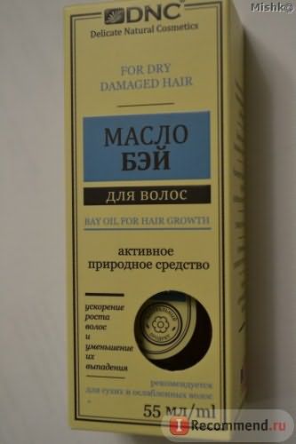 Масло для волос DNC Бэй фото