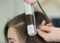 Как быстро накрутить волосы утюжком 3