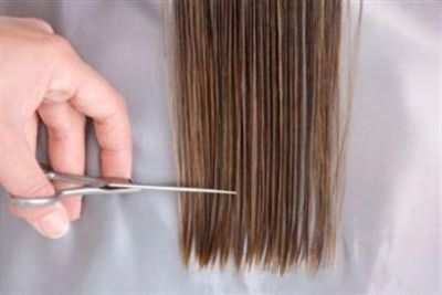 как подстричь концы длинных волос