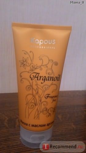 Маска для волос Kapous с маслом Арганы серии «Arganoil» фото
