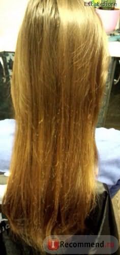 Кератиновое выпрямление волос (кератирование) фото