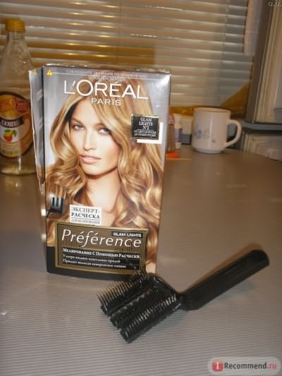 Краска для волос L'Oreal Preference glam lights фото