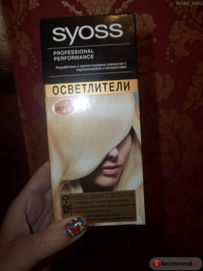Осветлитель для волос SYOSS фото