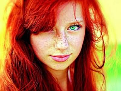 На планете 2% людей имеют натуральный рыжий оттенок волос