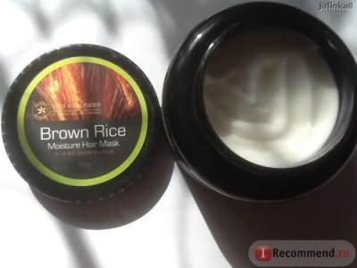 Маска для волос Brown Rice увлажняющая фото