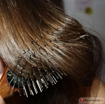 Маска для волос Чистая линия Восстанавливающая структуру волос. фото