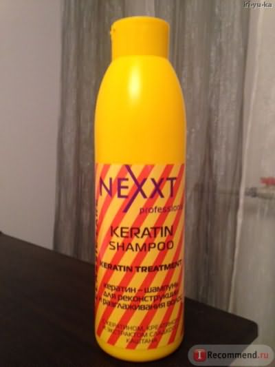 Шампунь Nexxt Кератин-шампунь для реконструкции и разглаживания волос фото