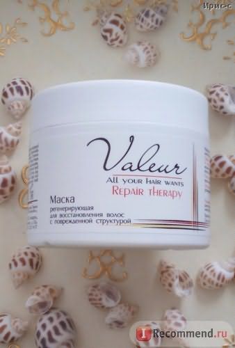 Маска для волос Liv Delano Valeur РЕГЕНЕРИРУЮЩАЯ для восстановления с поврежденной структурой фото