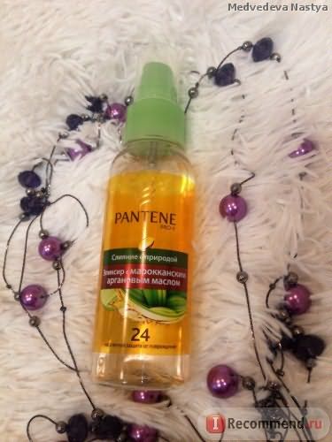Эликсир для волос С маслом Арганы Pantene Pro-V Слияние с природой Oil Therapy фото