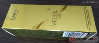 Масло для волос Londa Professional Velvet oil фото