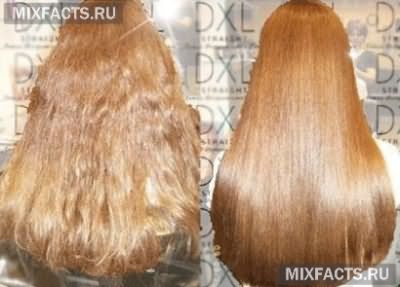 окрашивание волос цвет волос элюминирование до и после