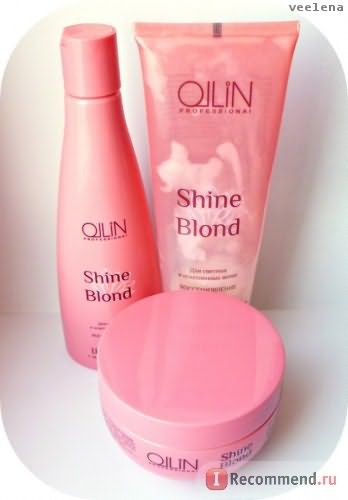 Маска для волос Ollin Shine Blond с экстрактом эхинацеи фото