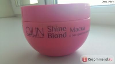 Маска для волос Ollin Shine Blond с экстрактом эхинацеи фото