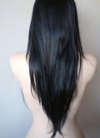 стрижка лисий хвост на длинные волосы 2