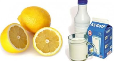И лимон, и кефир обладают осветляющими качествами, а в таком тандеме они усиливаются.