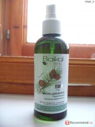 Масло для волос Baikal herbals Укрепляющее Против выпадения фото