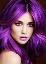фиолетовая краска для волос