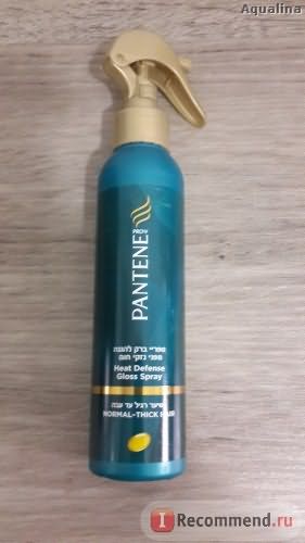 Спрей-термозащита для волос Pantene Pro-V СПРЕЙ ТЕРМОЗАЩИТА И БЛЕСК фото