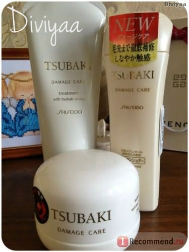 Маска для волос Shiseido «TSUBAKI» Damage Care фото
